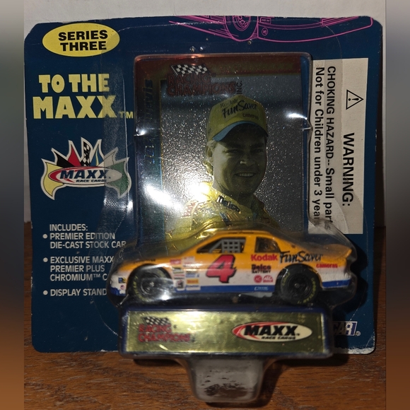 LOT OF TWO - "CUT CARD" RACING CHAMPIONS NASCAR CARS - NEW - Picture 3 of 4